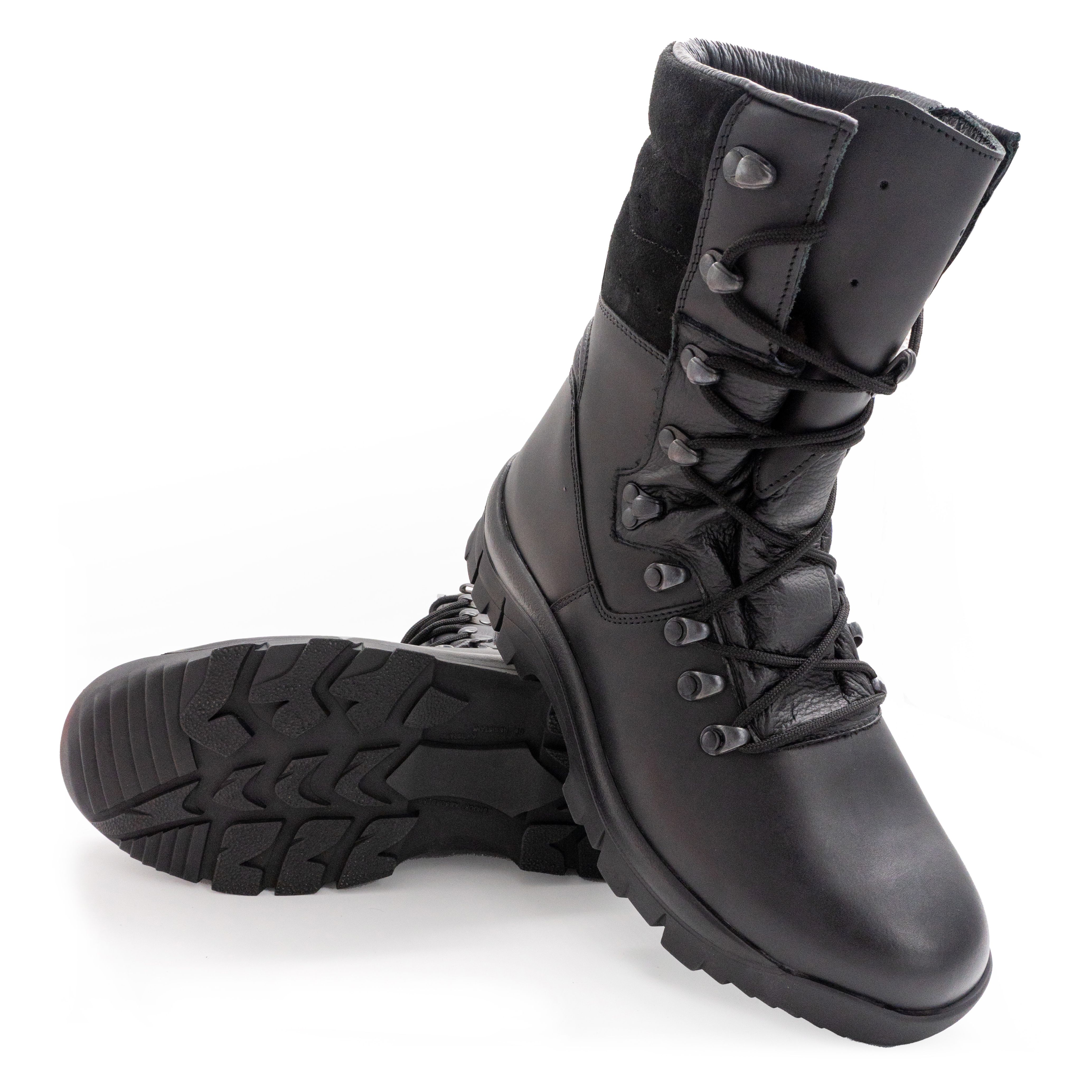 Кожаные берцы